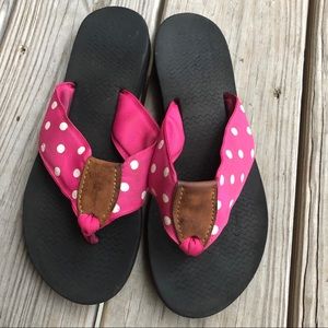 Pink Eliza B Flip Flops